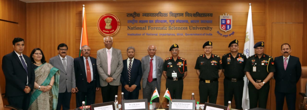Army Chief MM at NFSU