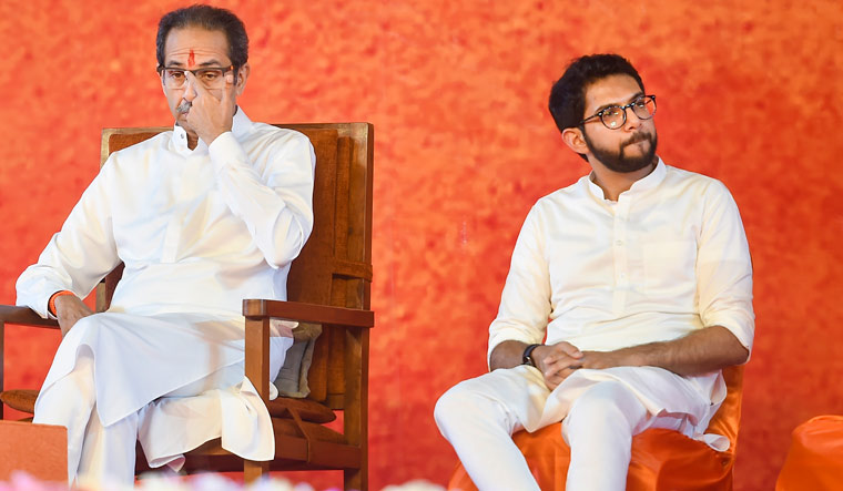 Uddhav Thackeray and Aaditya Thackeray
