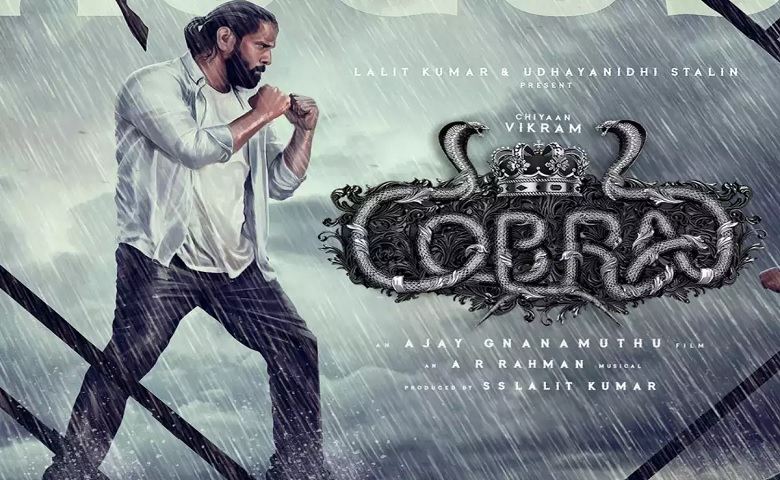 Cobra film poster Vikram