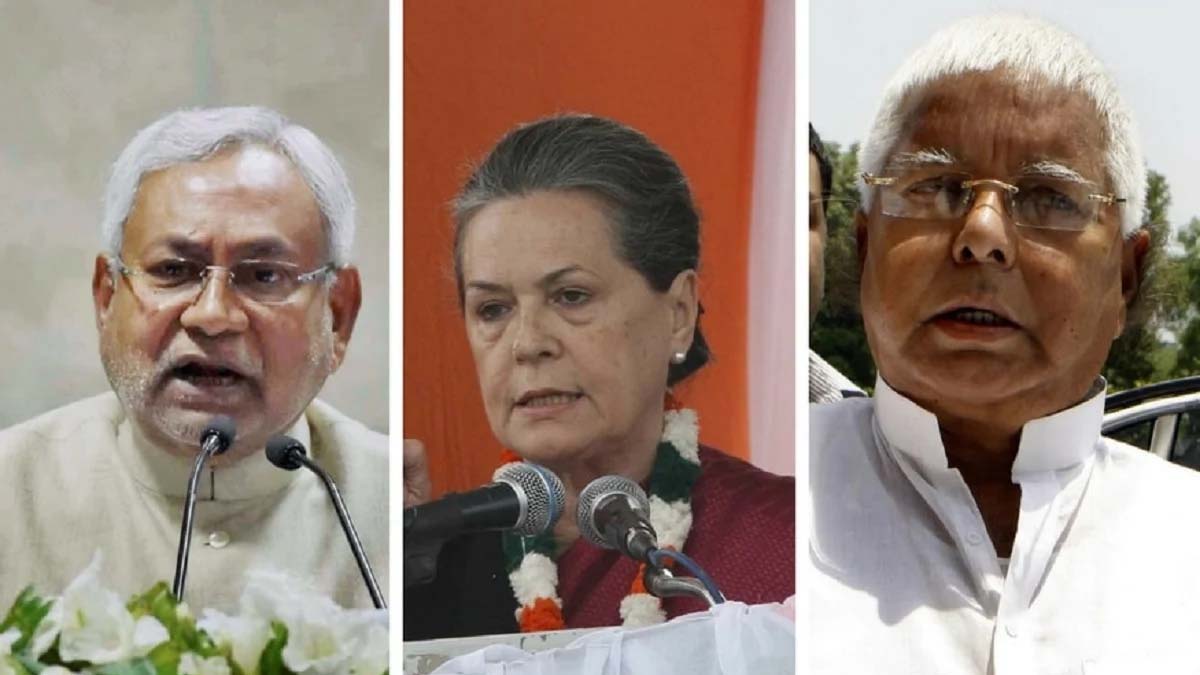 NITISH KUMAR LALU PRASAD YADAV SONIA GANDHI