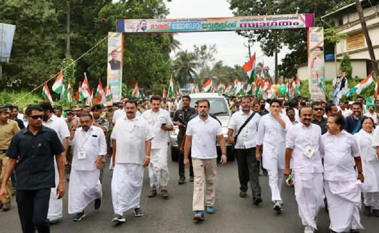 Rahul Gandhi in Bharat Jodo yatra