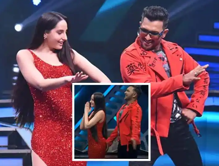 Terence Lewis and Nora Fatehi