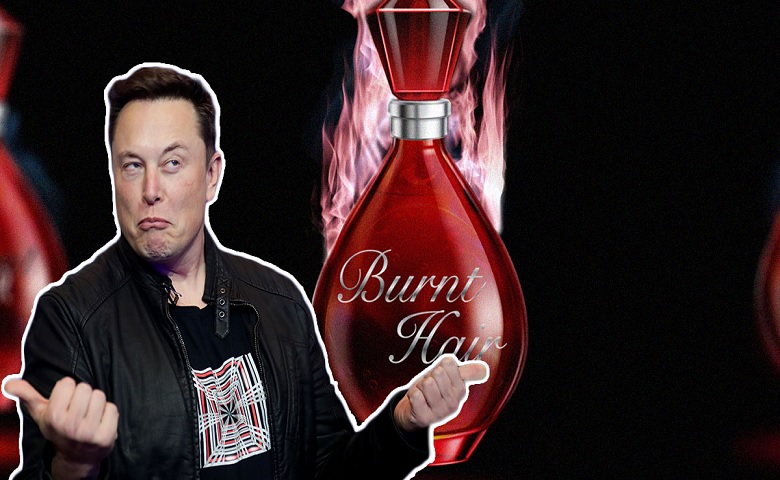 Elon Musk’s Burnt Hair perfume