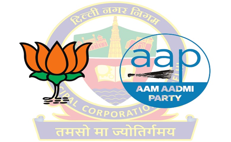 AAP-And-BJP-MCD-Election