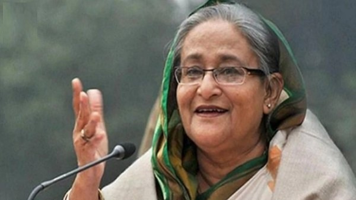 Bangladesh PM Seikh Haseena Hum Dekhenege