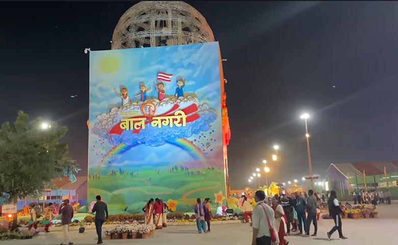 પ્રમુખસ્વામી શતાબ્દી મહોત્સવમાં 'ગ્લો ગાર્ડન', જાણો શું છે આની ખાસિયત..... - humdekhengenews