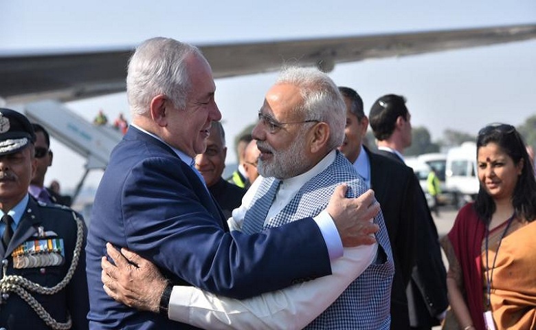 Israel PM Benjamin Netanyahu and PM Modi
