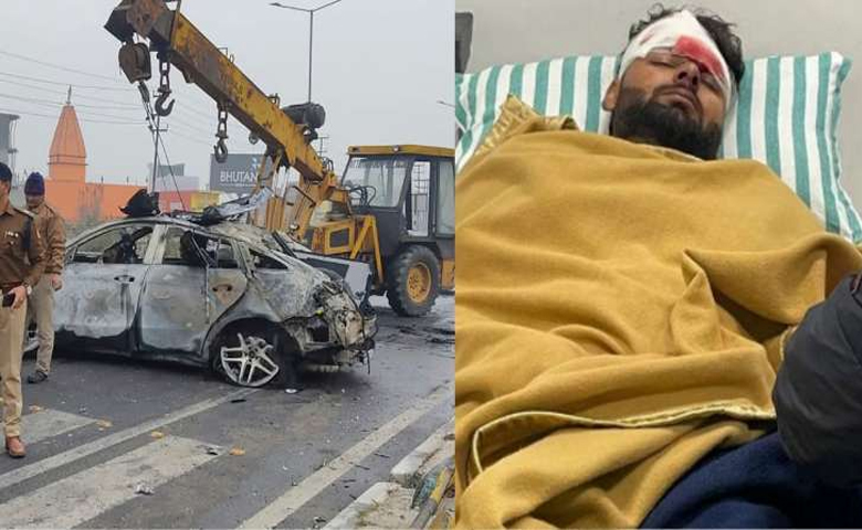 Rishabh Pant Accident Image