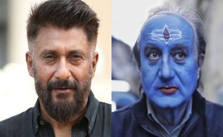 Vivek Agnihotri and Anupam Kher