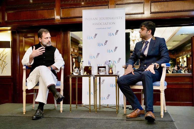 Rahul gandhi in London 01