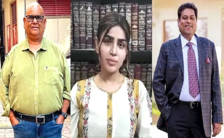 Satish Kaushk, Vikas Malu's wife and Vikas Malu