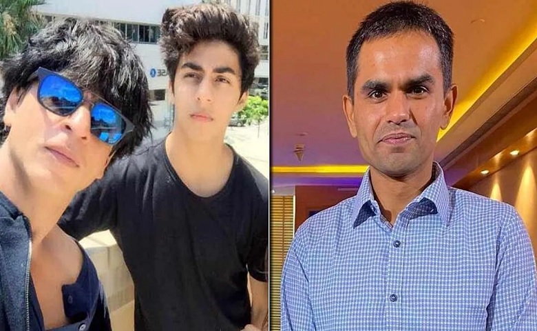 Shah Rukh Khan, Aryan Khan and Sameer Wankhede