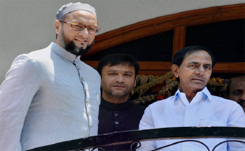 Asaduddin Owaisi and CM KCR