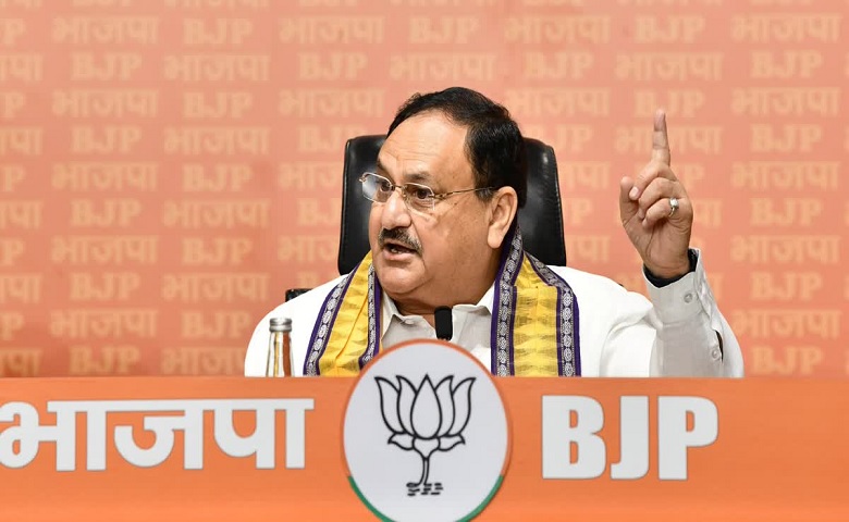 BJP national President JP Nadda