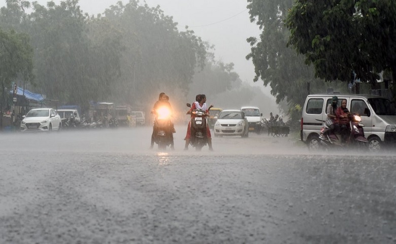 Gujarat rain fall