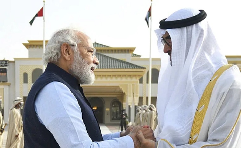 PM Modi and UAE President