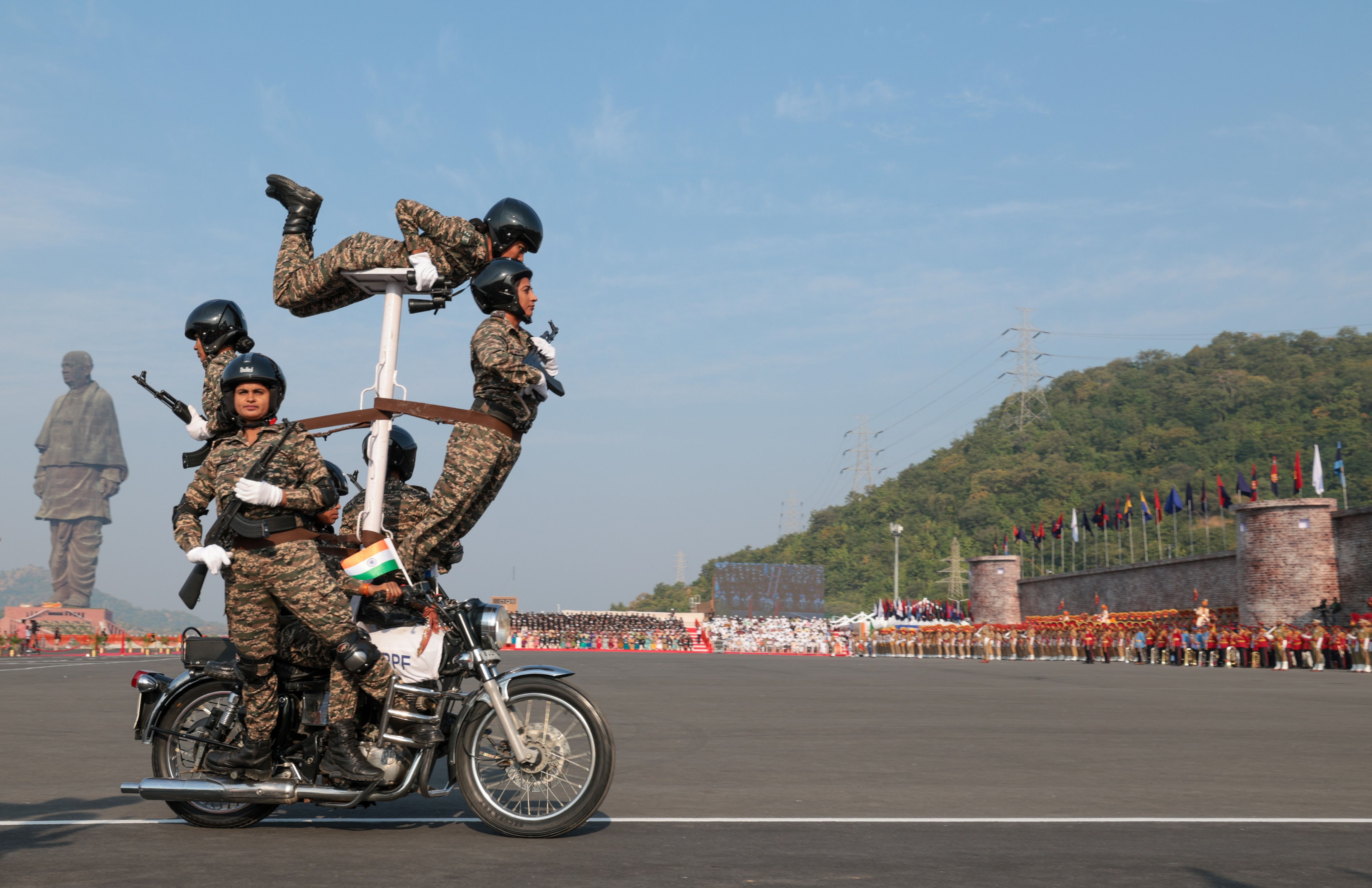 CRPF women wing bikers-HDNews