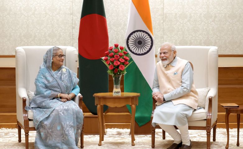PM Modi And PM Haseena Shaikh