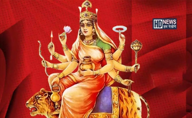 આજે ત્રીજા નોરતે કરો 10 ભૂજાવાળી મા ચંદ્રઘંટાની ઉપાસના hum dekhenge news
