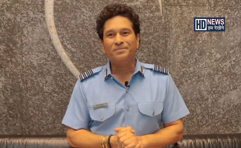 sachin on iaf day