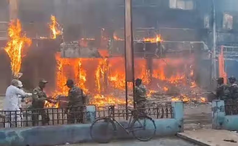 Fire In Dhrangadhra_HD News