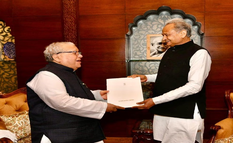 Governor and Ashok Gehlot