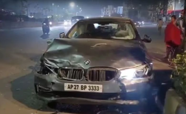 Hyderabad bmw accident