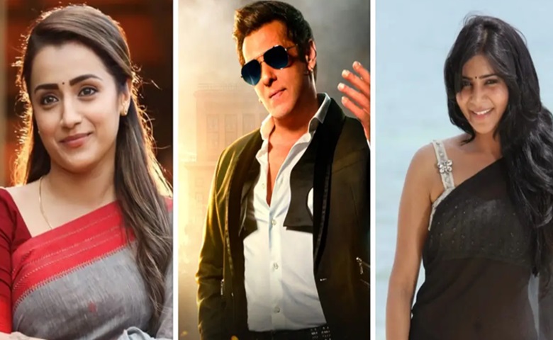 Trisha krishnan Salman and Samantha