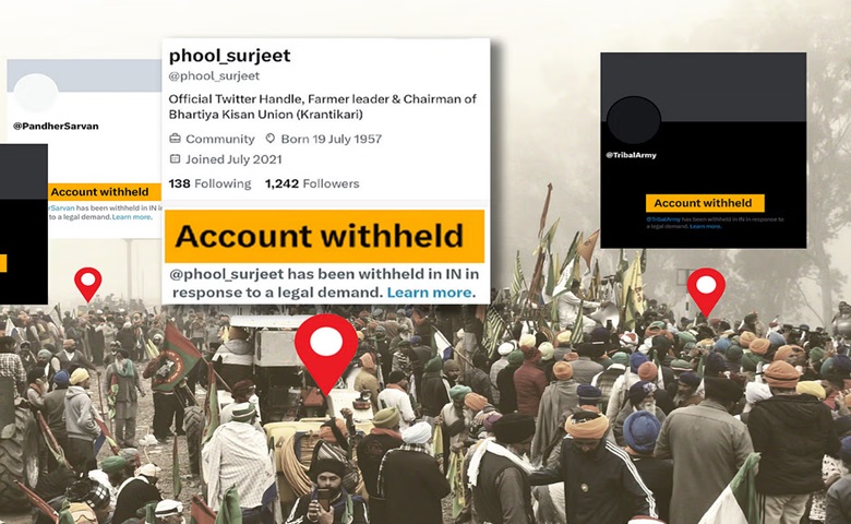 Farmers Protest Related Accounts Suspend