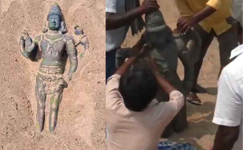 ancient god idol