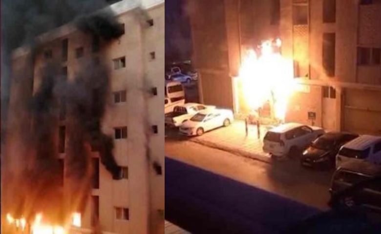 Dubai's Mangaf fire