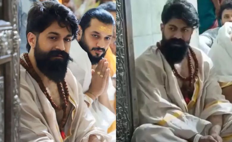ભસ્મ આરતીમાં સામેલ થયો અભિનેતા યશ, રામાયણના શૂટિંગ પહેલા લીધા મહાકાલના આશીર્વાદ hum dekhenge news
