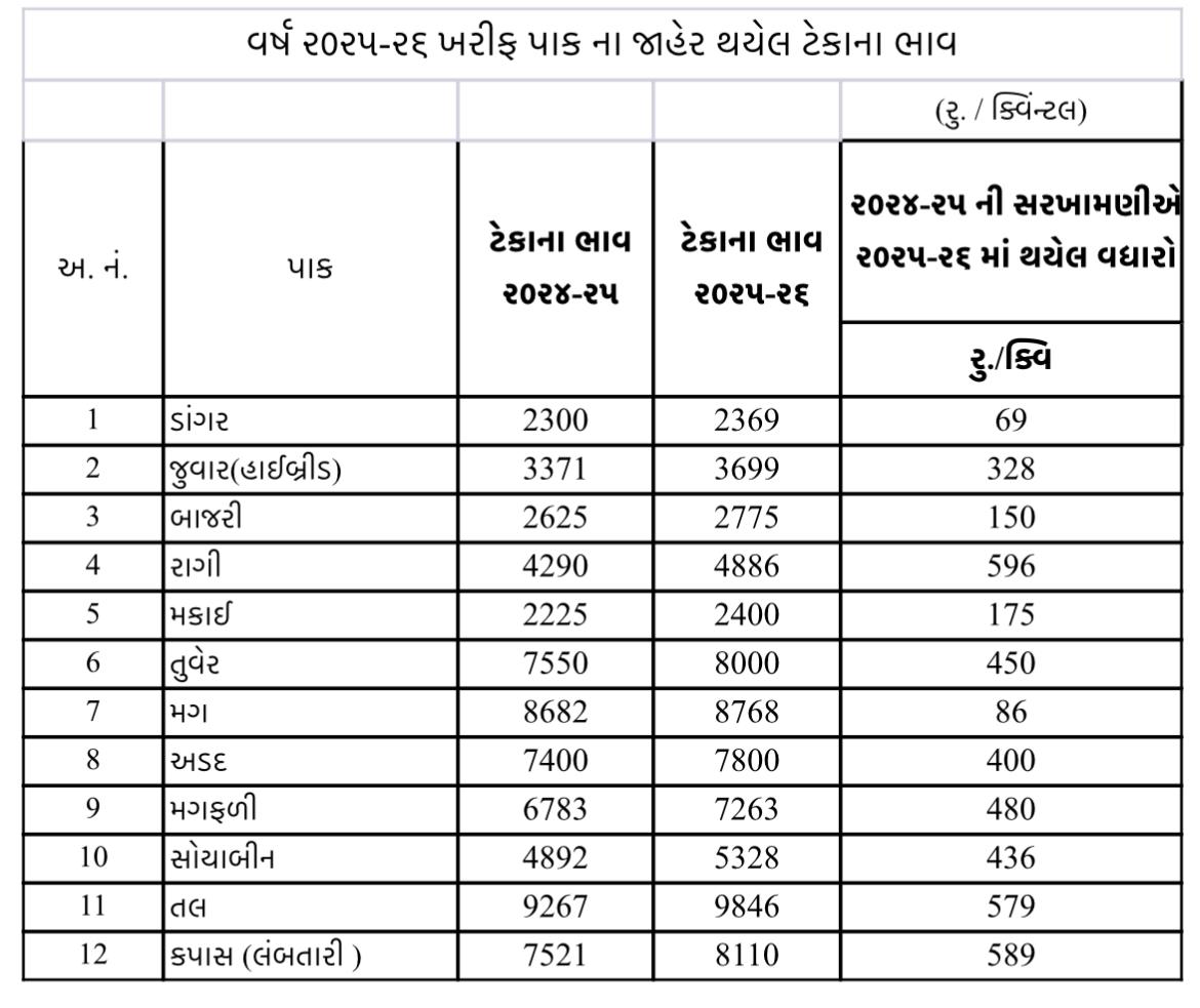 ટેકાના ભાવનું કોસ્ટક - HDNews