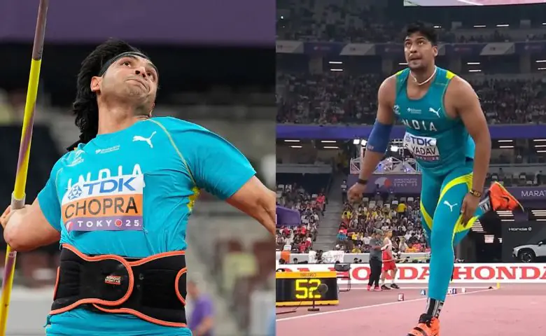 World Athletics Championships 2025 Final: ભારતના સચિન યાદવનો 86.27 મીટરનો થ્રો, નીરજ ચોપરાથી આગળ Hum dekhenge news