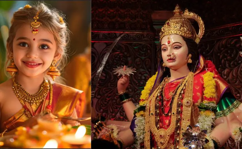 આ વર્ષે કન્યા પૂજન ક્યારે થશે? જાણો શારદીય નવરાત્રીની આઠમ-નોમ ક્યારે? hum dekhenge news