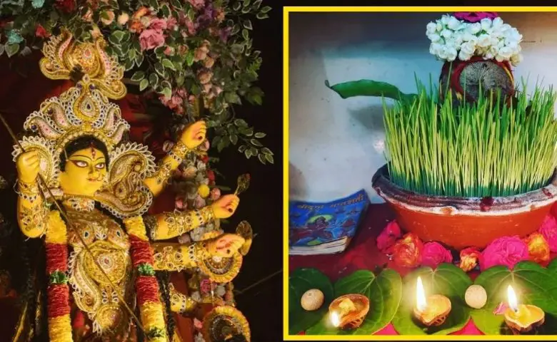 ક્યારે કરશો દુર્ગા પ્રતિમા કે જવારાનું વિસર્જન? જાણો મંત્ર, મુહૂર્ત અને વિધિ hum dekhenge news