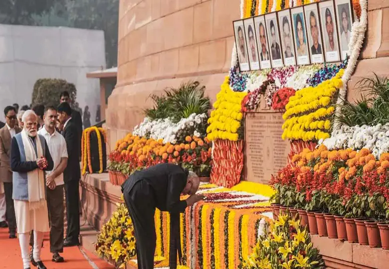 24th anniversary of the terrorist attack on Parliament