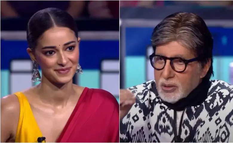 KBC 17: અમિતાભ બચ્ચને કંઈક એવું કહ્યું કે અનન્યા પાંડે ભાવુક થઈ ગઈ, જુઓ Video hum dekhenge news