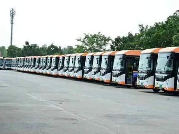 Arrival of 15 electric buses in AMTS