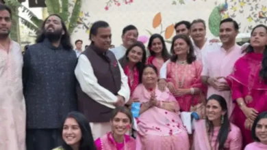 કોકિલાબેન અંબાણીના જન્મદિવસની નાથદ્વારામાં ઉજવણી, સમગ્ર પરિવારે શ્રીનાથજી મંદિરમાં કર્યા દર્શન Hum dekhenge news