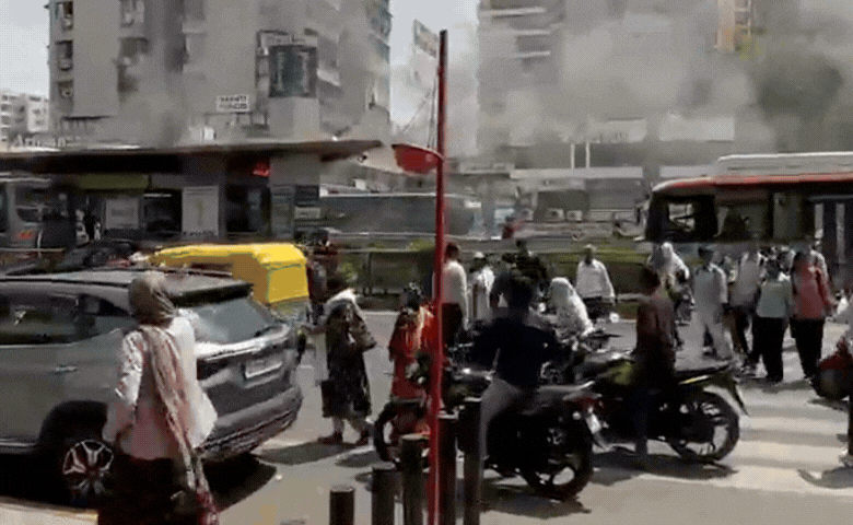 Shivranjani BRTS Fire