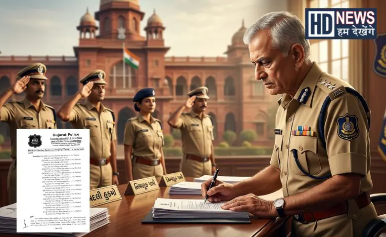 Police PI Transfer in Gujarat