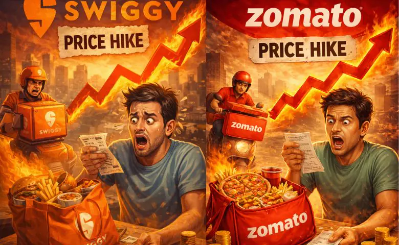 Zomato બાદ Swiggyએ પણ વધારી પ્લેટફોર્મ ફી, Food Order કરવાનું મોંઘુ બન્યું! Hum dekhenge news