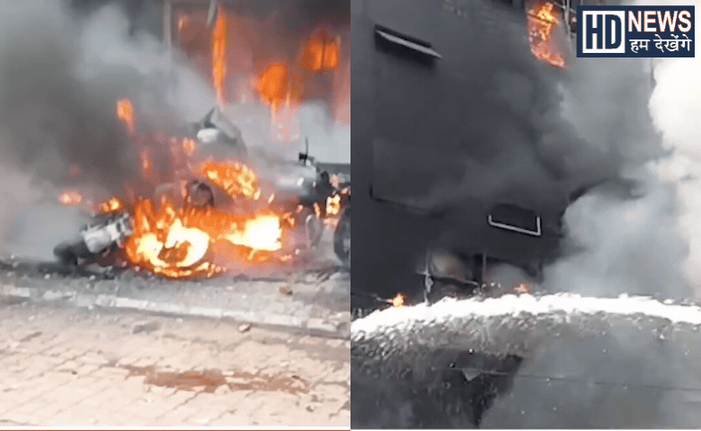 ahmedabad syamal shangrila building fire broke out