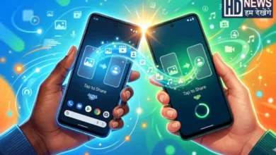 Android Tap To share Features