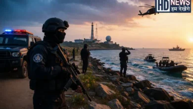 As the Middle East war enters its 37th day involving the US, Israel, and Iran, security has been intensified along Gujarat’s coastline. Marine commandos and police are on high alert in Kutch and Jamnagar, conducting strict patrolling and monitoring suspicious activities to prevent potential threats