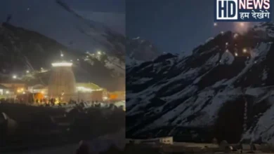Kedarnath temple,Uttarakhand police,firecrackers,temple sanctity violation,social media viral video,public mischief case,religious place rules,mobile phone ban,devotee conduct,Rudraprayag police action,Birthday celebration,birthday celebration in kedarnath,Kedarnath,Kedarnath Travel