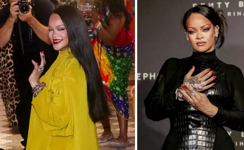 ગ્રીન આઉટફિટમાં છવાઈ Rihanna, મનીષ મલ્હોત્રાની ખાસ જ્વેલરી પહેરી hum dekhenge news
