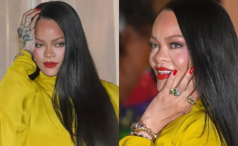 ગ્રીન આઉટફિટમાં છવાઈ Rihanna, મનીષ મલ્હોત્રાની ખાસ જ્વેલરી પહેરી hum dekhenge news