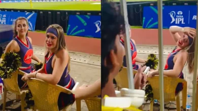 IPL 2026: A CSK fan teased a cheerleader, a foreign woman stopped him from speaking, video goes viral, hum dekhenge news